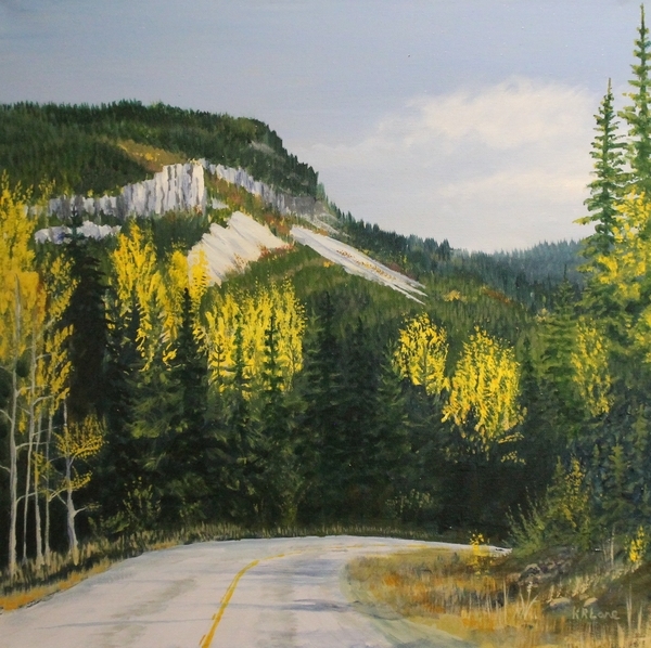 DRIVING THROUGH THE PASS